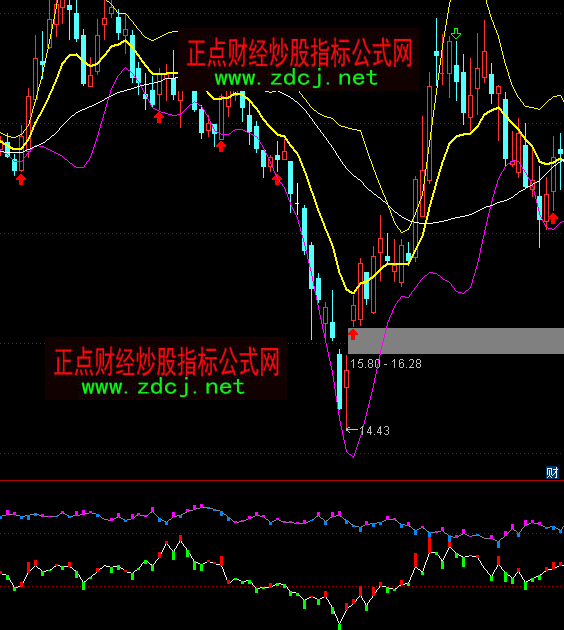 通達信主力散戶持倉指標公式